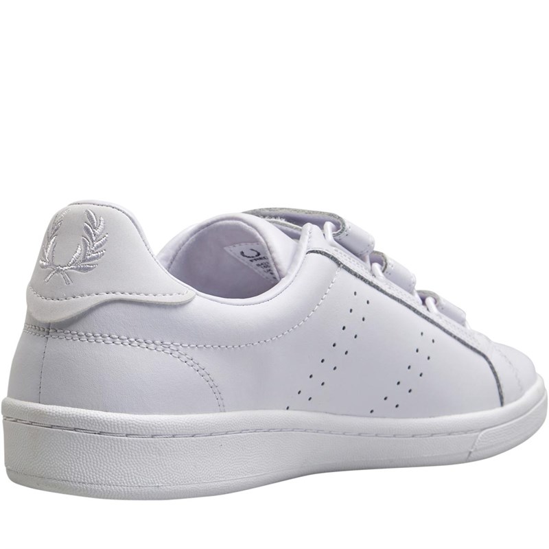 fred perry b721 leather white