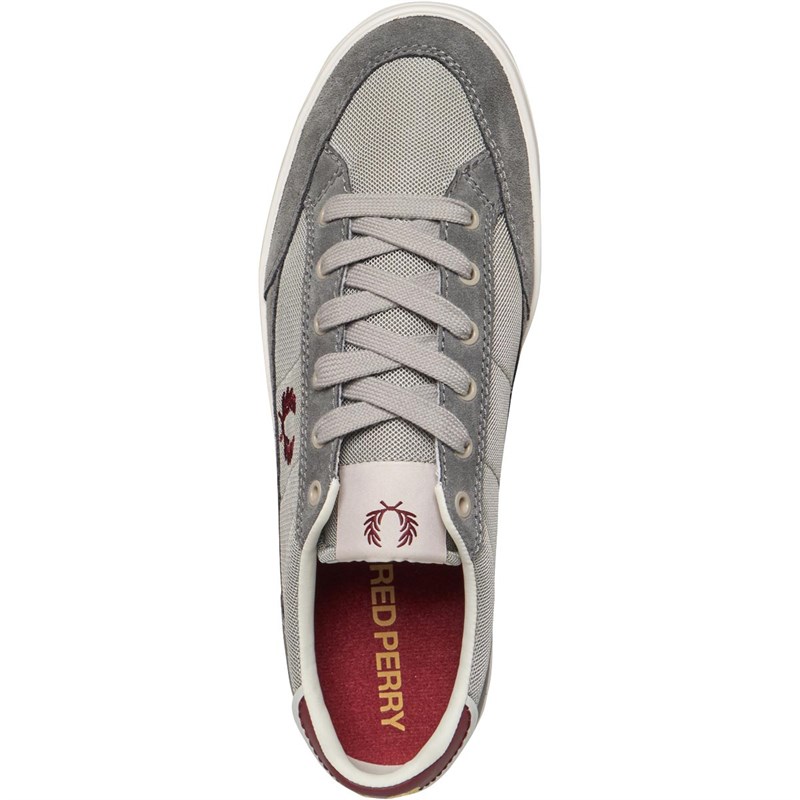 fred perry grey trainers