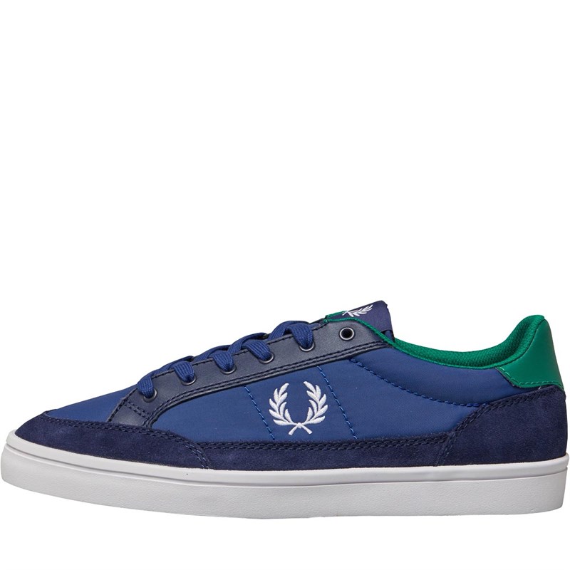 fred perry deuce leather trainers