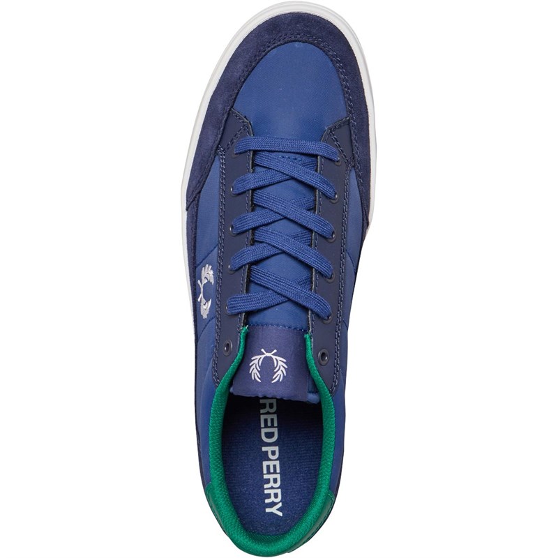 fred perry deuce leather trainers