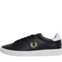 Fred Perry Mens Spencer Leather Trainers Black