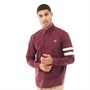 Fred Perry Herren Hemd mit langem Arm Rot