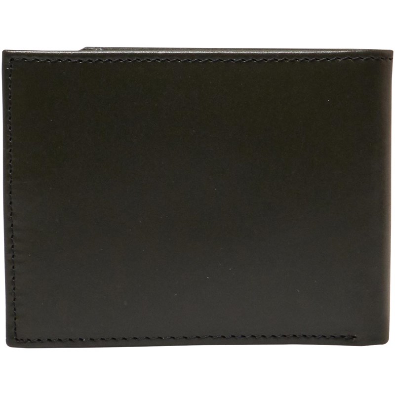 Fred Perry Mens Contrast Int Leather Billfold Wallet Olive