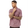 Fred Perry Herren Hemd mit kurzem Arm Rosa