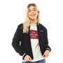 Fred Perry Womens Borg Fleece Jacket Black