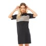 Fred Perry Damen Kleid Schwarz