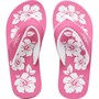Board Angels Womens EVA Toe Post Sandals Pink/White