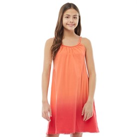Board Angels Meisjes Dip Dyed Jurk Koraalroze board angels kopen in de aanbieding