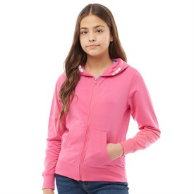 Board Angels Meisjes Loopback Hoodie Felroze board angels kopen in de aanbieding