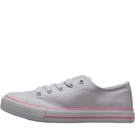 Board Angels Meisjes Glitter Vulcanised Gympen Wit board angels kopen in de aanbieding