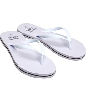 Board Angels Dames Teenslippers Wit board angels kopen in de aanbieding Board Angels Dames Teenslippers Wit board angels kopen in de aanbieding