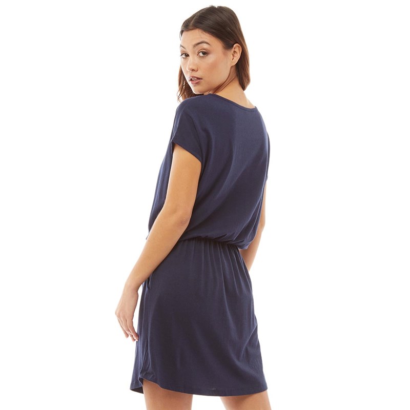 Buy Board Angels Womens Short Sleeved Jersey Dress Navy