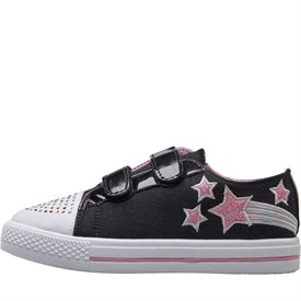 Board Angels Peuter Meisjes Glitter Star Velcro Gympen Zwart board angels kopen in de aanbieding Board Angels Peuter Meisjes Glitter Star Velcro Gympen Zwart board angels kopen in de aanbieding