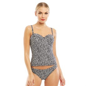 Board Angels Dames Print Tankini Zwart board angels kopen in de aanbieding