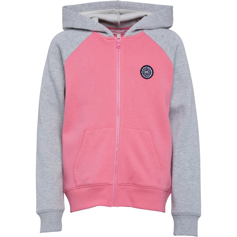 raglan sleeve zip pocket hoodie