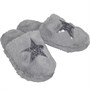 Board Angels Damer Star Faux Fur Tøfler Grå