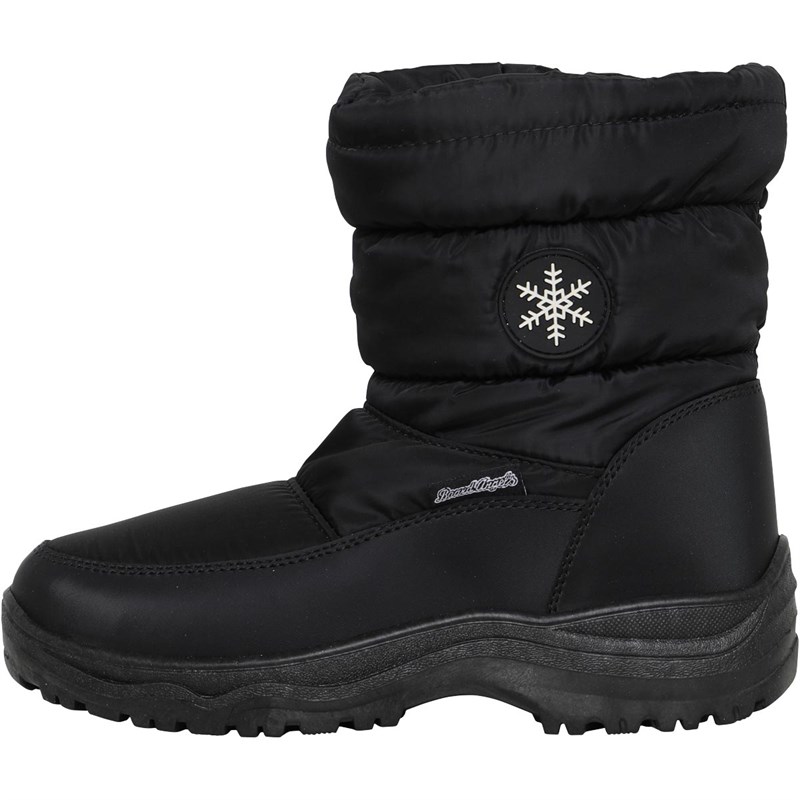 Board Angels Bottes de Neige Femme Noir