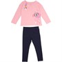 Board Angels Infant Long Sleeve Top And Leggings Pink/Navy
