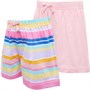 Board Angels Infant Two Pack Shorts Pink/Multi