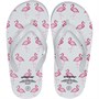 Board Angels Junior Girls Flamingo Print Flip Flops White