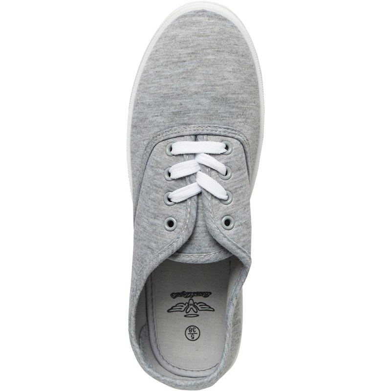 Board Angels Womens Jersey Pumps Grey Marl