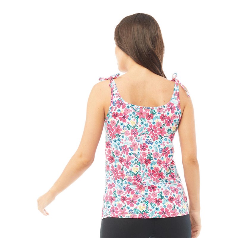 Board Angels Womens Jersey Vest Pink Multi