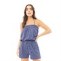 Board Angels Womens Jersey Playsuit With Detachable Straps Navy/White