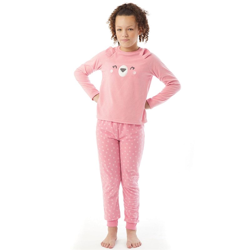 Buy Board Angels Junior Microfleece Bear Twosie Dusky Pink