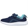 Board Angels Junior Knit Trainers Navy/Aqua