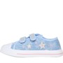 Board Angels Meisjes Glitter Star Schoenen Licht Stonewash
