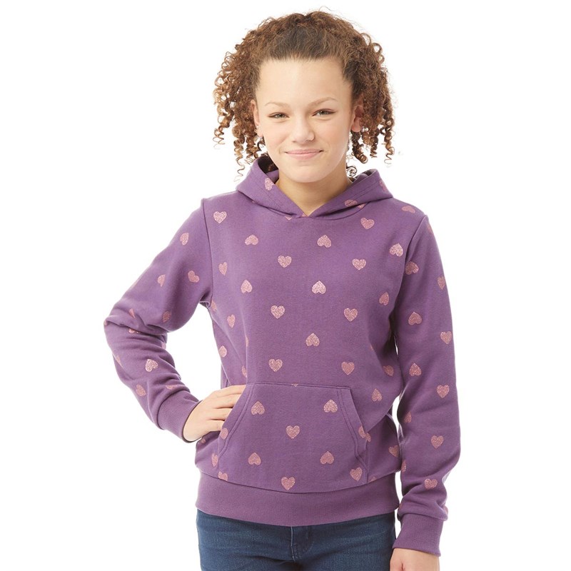 sweat asics fille violet