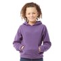 Board Angels Junior Hooded Polar Fleece Top Plum