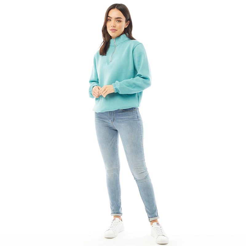 Board Angels Dame Sweatshirt Blågrøn