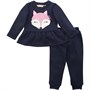 Board Angels Dziewczęce Infant Fox Zestaw do Joggingu Granatowy