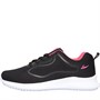 Board Angels Womens Trainers Black/Fuchsia Pink