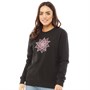Board Angels Damen Sweatshirt Schwarz