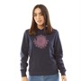 Board Angels Sweats à Capuche Femme Bleu Marine