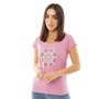 Board Angels Womens T-Shirt Pink