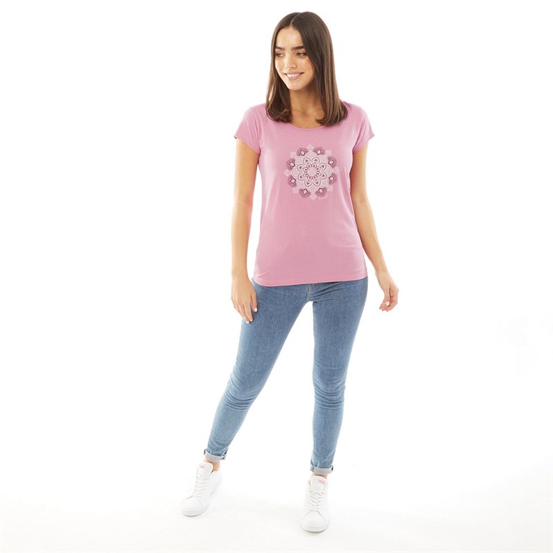 Board Angels Womens T-Shirt Pink