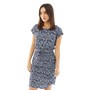 Board Angels Dames Waist Jersey Jurken Blauw