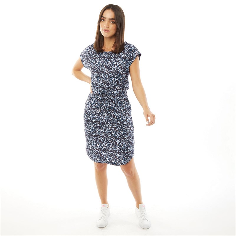 Board Angels Dames Waist Jersey Jurken Blauw