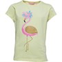 Board Angels Meisjes Flamingo T-shirts Geel