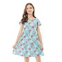 Board Angels Robe à fleurs Floral Print Fille Turquoise