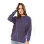 Board Angels Womens Crew Neck Slub Sweatshirt French Navy