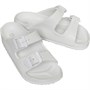 Board Angels Slider Sandales Double Decker Buckle Slider Fille Blanc