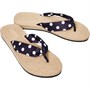 Board Angels Sandales Polka Dot Femme Bleu Marine