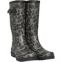 Board Angels Bottes en Caoutchouc Print Welly Femme Gris