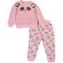 Board Angels Pyjama Infant Twosie Loungewear Set Fille Rose