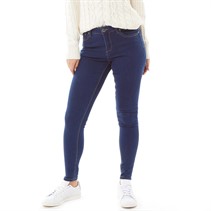 Board Angels Womens Denim Skinny Jeans Dark Wash