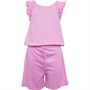Board Angels Junior Spot Print Playsuit Pink/White